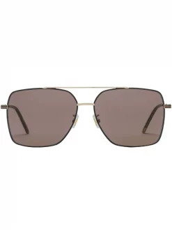Gucci Eyewear Lunettes De Soleil à Monture Carrée 8023 Oro