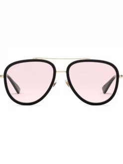 Gucci Eyewear Lunettes De Soleil à Monture Aviateur Femme