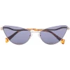 ( Nouvelle Collection ) Gucci Eyewear Lunettes De Soleil à Monture Papillon Femme