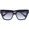 ( Nouvelle Collection ) Gucci Eyewear Lunettes De Soleil GG à Monture Oversize 001 54 BLACK-BLACK-GREY