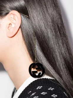 Gucci Eyewear Lunettes De Soleil à Monture Carrée Femme -Gucci Eyewear Soldes 2022 17349522 38572072 600