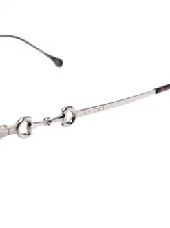 Gucci Eyewear 002 SILVER Lunettes De Vue à Effet écaille De Tortue Femme -Gucci Eyewear Soldes 2022 17421397 36373067 600