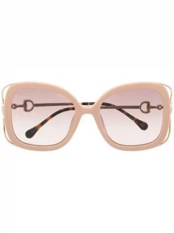 ( Nouvelle Collection ) Gucci Eyewear Lunettes De Soleil à Monture Carrée 003