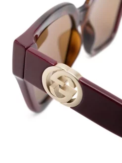 ( Nouvelle Collection ) Gucci Eyewear Lunettes De Soleil à Monture Carrée 003 HAVANA BURGUNDY BROWN 5 ( Nouvelle Collection ) Gucci Eyewear Lunettes De Soleil à Monture Carrée 003 HAVANA BURGUNDY BROWN -Gucci Eyewear Soldes 2022 17435375 36142232 600