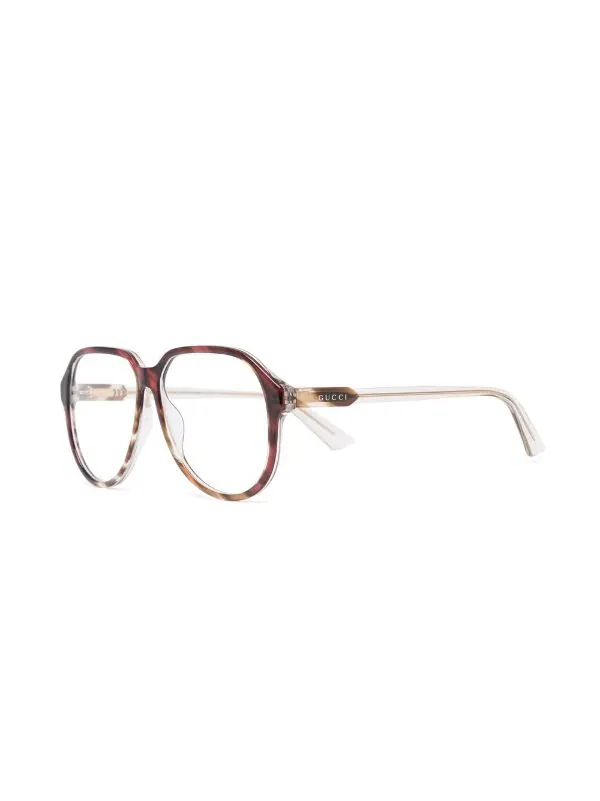 Gucci Eyewear Lunettes De Vue à Monture Aviateur Homme 2 Gucci Eyewear Lunettes De Vue à Monture Aviateur Homme – Image 2