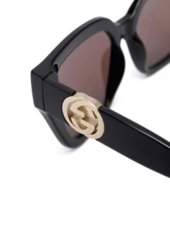 Gucci Eyewear 005 Lunettes De Soleil à Monture Carrée Femme 5 Gucci Eyewear 005 Lunettes De Soleil à Monture Carrée Femme -Gucci Eyewear Soldes 2022 17435387 36141856 600