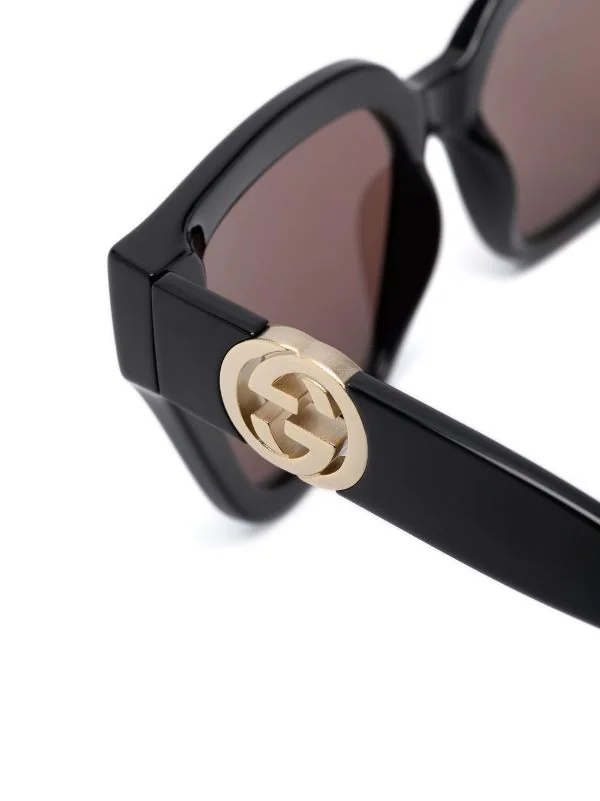 Gucci Eyewear 005 Lunettes De Soleil à Monture Carrée Femme 3 Gucci Eyewear 005 Lunettes De Soleil à Monture Carrée Femme – Image 3