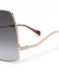 ( Nouvelle Collection ) Gucci Eyewear Lunettes De Soleil à Monture Oversize Femme -Gucci Eyewear Soldes 2022 17435398 36142149 600