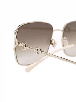 Gucci Eyewear Lunettes De Soleil à Monture Carrée Femme -Gucci Eyewear Soldes 2022 17436337 36120684 600