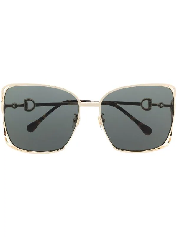 Gucci Eyewear 002 Lunettes De Soleil à Monture Papillon Femme 1 Gucci Eyewear 002 Lunettes De Soleil à Monture Papillon Femme