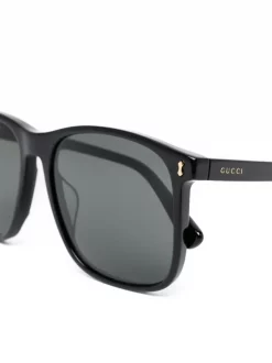 Gucci Eyewear Lunettes De Soleil à Monture Oversize BLACK-BLACK-GREY 001 5 Gucci Eyewear Lunettes De Soleil à Monture Oversize BLACK-BLACK-GREY 001 -Gucci Eyewear Soldes 2022 17437154 36121627 600