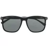 Gucci Eyewear Lunettes De Soleil à Monture Oversize BLACK-BLACK-GREY 001