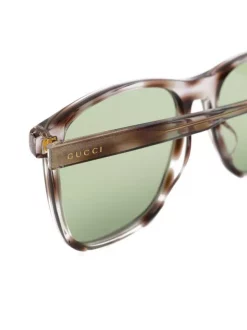 Gucci Eyewear Lunettes De Soleil à Monture Carrée 004 -Gucci Eyewear Soldes 2022 17437156 36121397 600