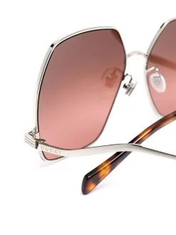 ( Nouvelle Collection ) Gucci Eyewear 004 SILVER Lunettes De Soleil à Monture Carrée Femme 5 ( Nouvelle Collection ) Gucci Eyewear 004 SILVER Lunettes De Soleil à Monture Carrée Femme -Gucci Eyewear Soldes 2022 17437175 36121582 600