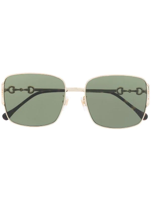 Gucci Eyewear Lunettes De Soleil à Monture Carrée Femme 1 Gucci Eyewear Lunettes De Soleil à Monture Carrée Femme