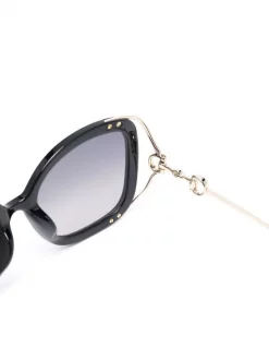 Gucci Eyewear Lunettes De Soleil Bicolores à Monture Oversize Femme -Gucci Eyewear Soldes 2022 17492711 36234415 600