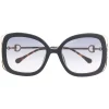 Gucci Eyewear Lunettes De Soleil Bicolores à Monture Oversize Femme