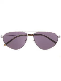 Gucci Eyewear Lunettes De Soleil à Monture Aviateur Homme