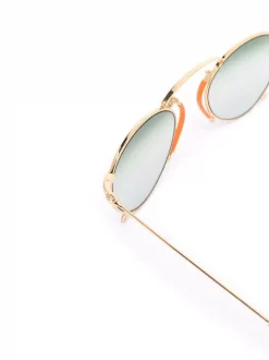Gucci Eyewear Lunettes De Soleil Teintées à Monture Aviateur Femme -Gucci Eyewear Soldes 2022 17533098 36539047 600