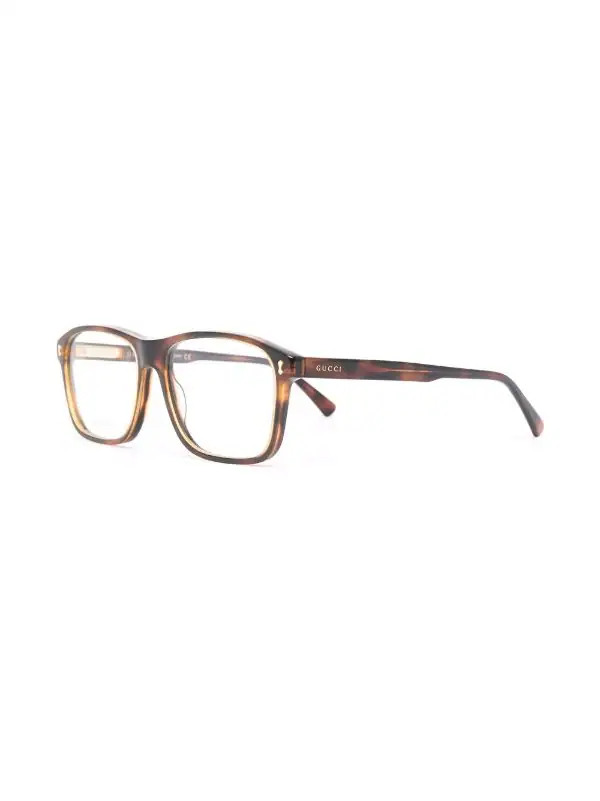 Gucci Eyewear Lunettes De Vue à Monture Rectangulaire Femme 2 Gucci Eyewear Lunettes De Vue à Monture Rectangulaire Femme – Image 2