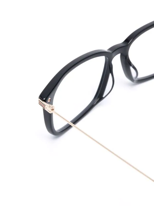 Gucci Eyewear 001 BLACK Lunettes De Vue à Monture Carrée Homme 3 Gucci Eyewear 001 BLACK Lunettes De Vue à Monture Carrée Homme – Image 3