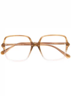 Gucci Eyewear Lunettes De Vue à Monture Carrée Oversize Femme