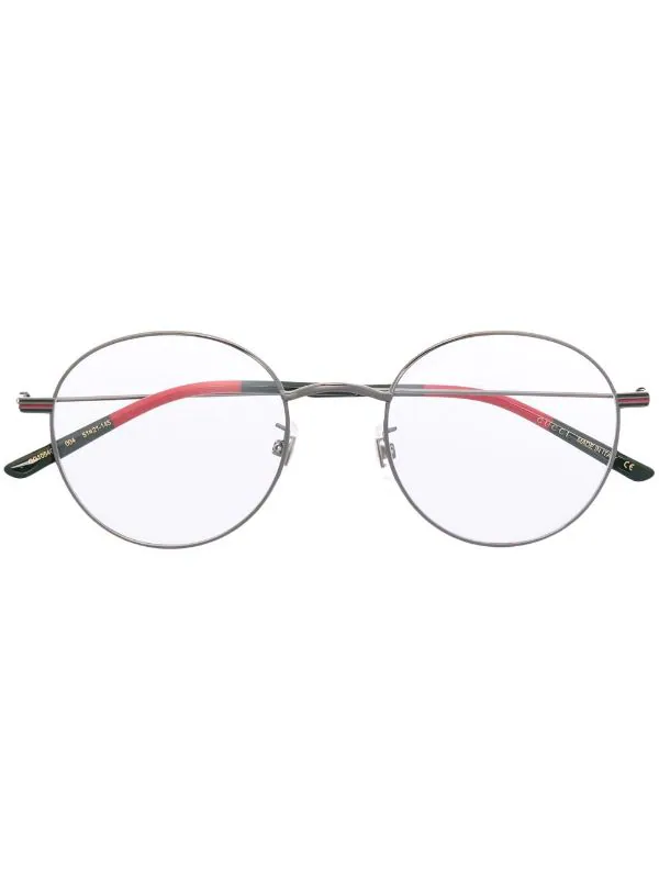 Gucci Eyewear Lunettes De Vue à Monture Ronde 004 1 Gucci Eyewear Lunettes De Vue à Monture Ronde 004