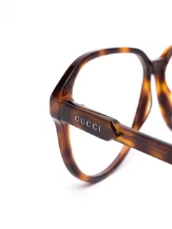 Gucci Eyewear Lunettes De Soleil à Monture Aviateur 002 -Gucci Eyewear Soldes 2022 17550149 36452742 600