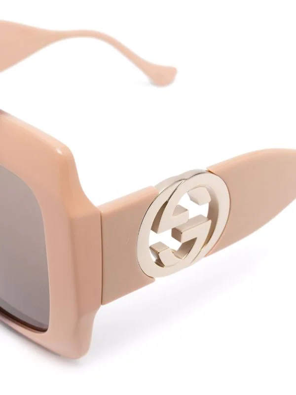 ( Nouvelle Collection ) Gucci Eyewear 003 HAVANA Lunettes De Soleil à Monture Carrée Femme 3 ( Nouvelle Collection ) Gucci Eyewear 003 HAVANA Lunettes De Soleil à Monture Carrée Femme – Image 3