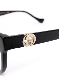 ( Nouvelle Collection ) Gucci Eyewear 005 Lunettes De Vue à Effet écaille De Tortue Femme -Gucci Eyewear Soldes 2022 17764571 38331773 600