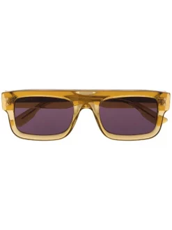 ( Nouvelle Collection ) Gucci Eyewear 7012 Lunettes De Soleil Teintées à Monture Rectangulaire Homme