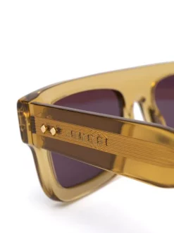 ( Nouvelle Collection ) Gucci Eyewear 7012 Lunettes De Soleil Teintées à Monture Rectangulaire Homme -Gucci Eyewear Soldes 2022 17913148 37736789 600