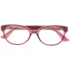 Gucci Eyewear Lunettes De Vue GG1115O à Monture Ovale 002 PINK