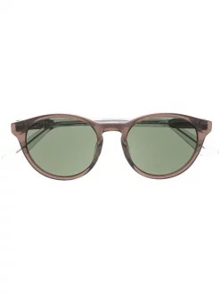 ( Nouvelle Collection ) Gucci Eyewear Lunettes De Soleil Ă Monture Ronde Homme