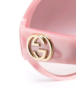 ( Nouvelle Collection ) Gucci Eyewear 009 PINK Lunettes De Soleil à Monture Ronde Oversize Femme 5 ( Nouvelle Collection ) Gucci Eyewear 009 PINK Lunettes De Soleil à Monture Ronde Oversize Femme -Gucci Eyewear Soldes 2022 17963744 38297321 600
