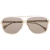 ( Nouvelle Collection ) Gucci Eyewear Lunettes De Soleil à Monture Aviateur Homme