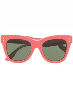 ( Nouvelle Collection ) Gucci Eyewear Lunettes De Soleil à Monture Carrée 004 PINK