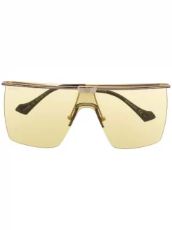 ( Nouvelle Collection ) Gucci Eyewear Lunettes De Soleil à Monture Carrée Femme