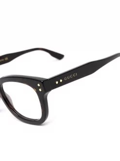 Gucci Eyewear Lunettes De Vue à Monture Papillon 007 BROWN -Gucci Eyewear Soldes 2022 17964445 38294099 600