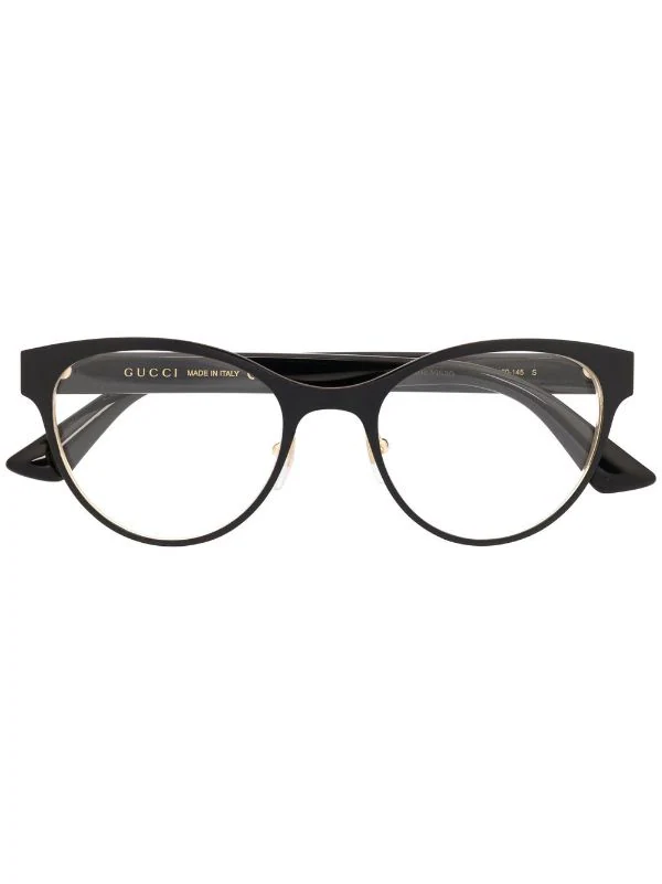 Gucci Eyewear Lunettes De Vue à Monture Papillon Femme 1 Gucci Eyewear Lunettes De Vue à Monture Papillon Femme