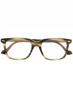 ( Nouvelle Collection ) Gucci Eyewear 009 BROWS Lunettes De Vue à Monture Carrée Homme