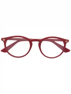 ( Nouvelle Collection ) Gucci Eyewear Lunettes De Vue à Monture Ronde Homme