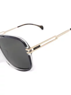 ( Nouvelle Collection ) Gucci Eyewear Lunettes De Soleil à Monture Aviateur 001 GREY GOLD GREY 5 ( Nouvelle Collection ) Gucci Eyewear Lunettes De Soleil à Monture Aviateur 001 GREY GOLD GREY -Gucci Eyewear Soldes 2022 17964467 38244849 600