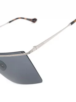 ( Nouvelle Collection ) Gucci Eyewear 001 SILVER Lunettes De Soleil à Monture Carrée Homme -Gucci Eyewear Soldes 2022 17964474 38047027 600