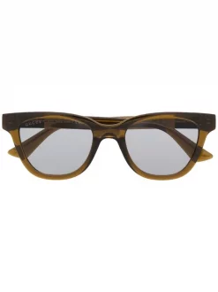 ( Nouvelle Collection ) Gucci Eyewear Lunettes De Soleil à Monture Carrée Homme