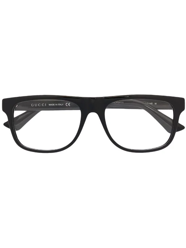 Gucci Eyewear Lunettes De Vue à Monture Carrée Homme 1 Gucci Eyewear Lunettes De Vue à Monture Carrée Homme