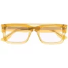 ( Nouvelle Collection ) Gucci Eyewear 003 YELLOW Lunettes De Vue à Monture Carrée Homme