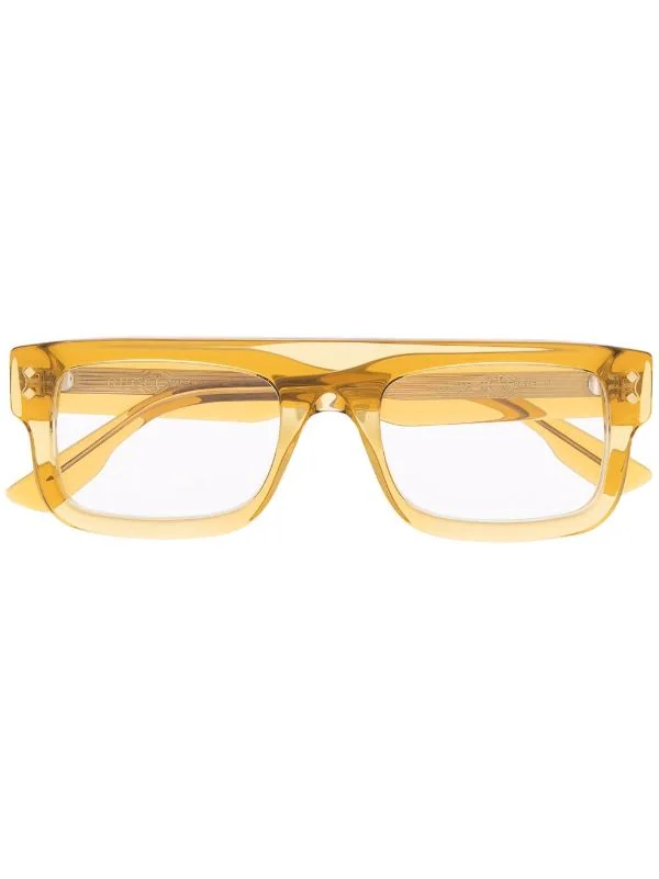 ( Nouvelle Collection ) Gucci Eyewear 003 YELLOW Lunettes De Vue à Monture Carrée Homme 1 ( Nouvelle Collection ) Gucci Eyewear 003 YELLOW Lunettes De Vue à Monture Carrée Homme