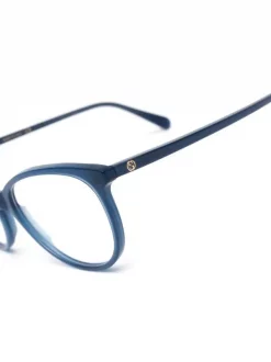 ( Nouvelle Collection ) Gucci Eyewear Lunettes De Vue à Monture Ronde 010 BLUE 5 ( Nouvelle Collection ) Gucci Eyewear Lunettes De Vue à Monture Ronde 010 BLUE -Gucci Eyewear Soldes 2022 17964490 38116135 600