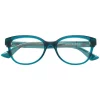 Gucci Eyewear 003 BLUE Lunettes De Vue à Monture Ronde Femme